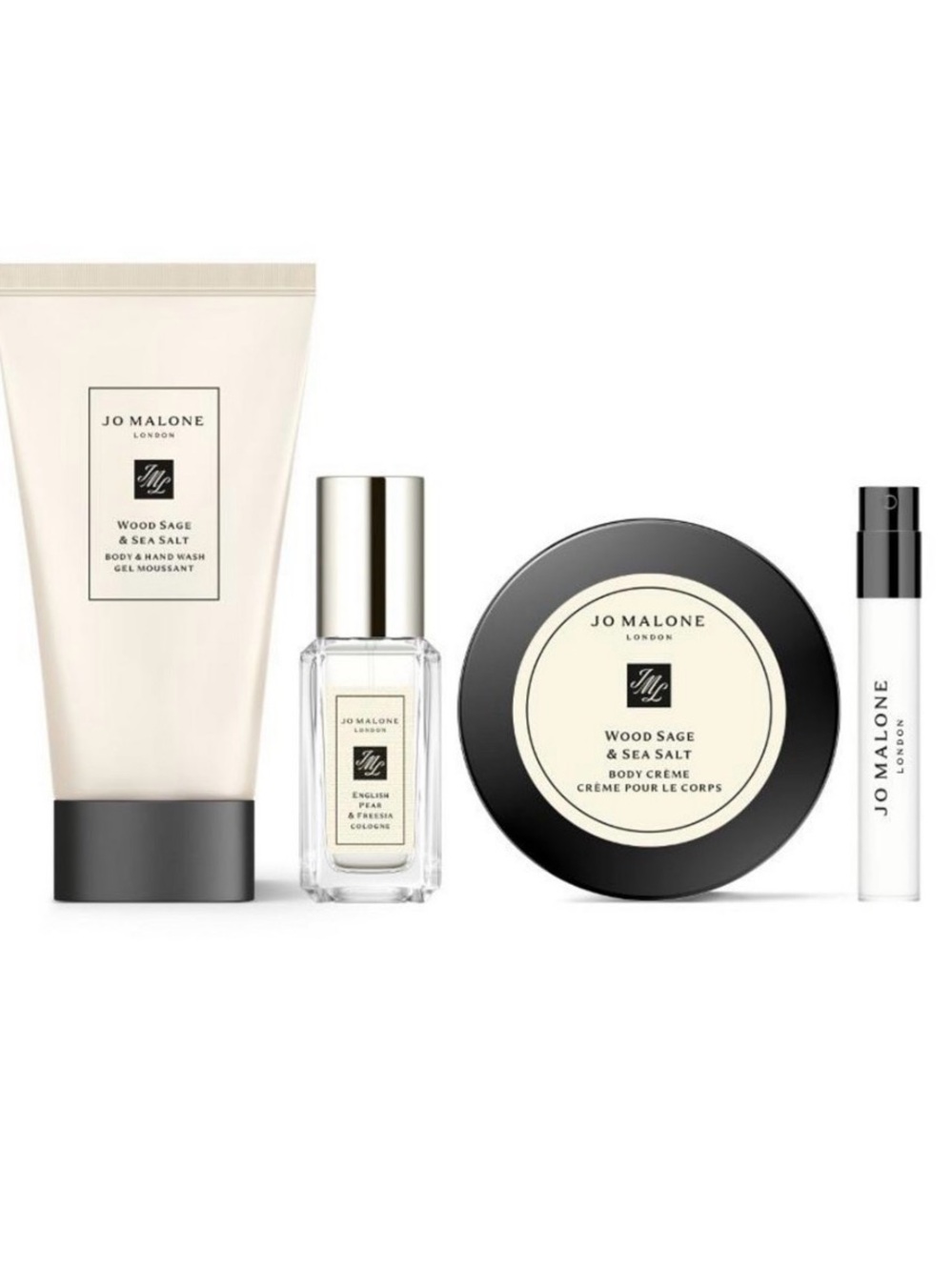 Jo Malone body wash perfume Fragrance cologne set x4 new